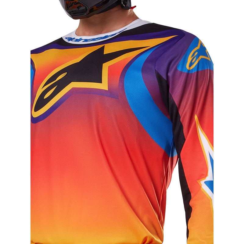 Tricou motocross Alpinestars Fluid Wurx multicolor