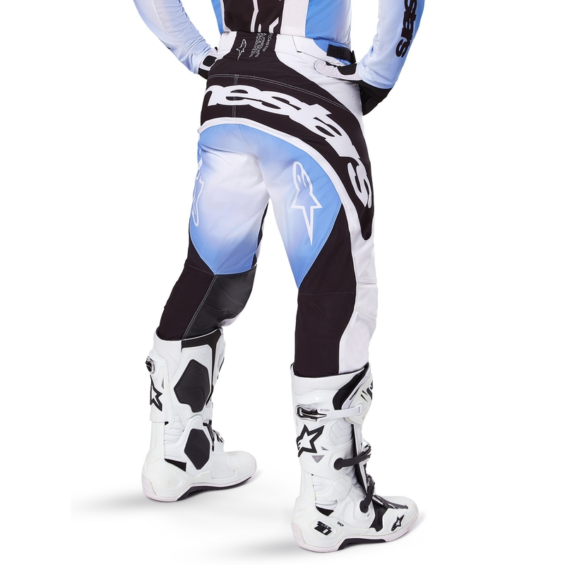 Pantaloni motocross Alpinestars Techstar Melt negru-albastru