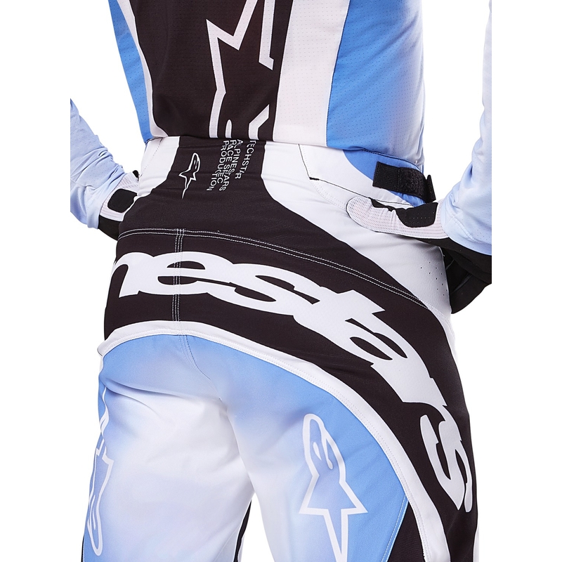 Pantaloni motocross Alpinestars Techstar Melt negru-albastru
