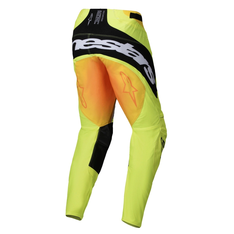 Pantaloni motocross Alpinestars Techstar Melt galben-negru