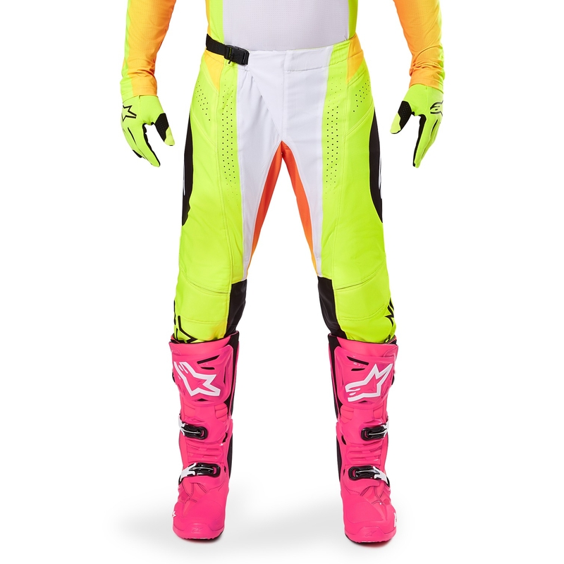 Pantaloni motocross Alpinestars Techstar Melt galben-negru