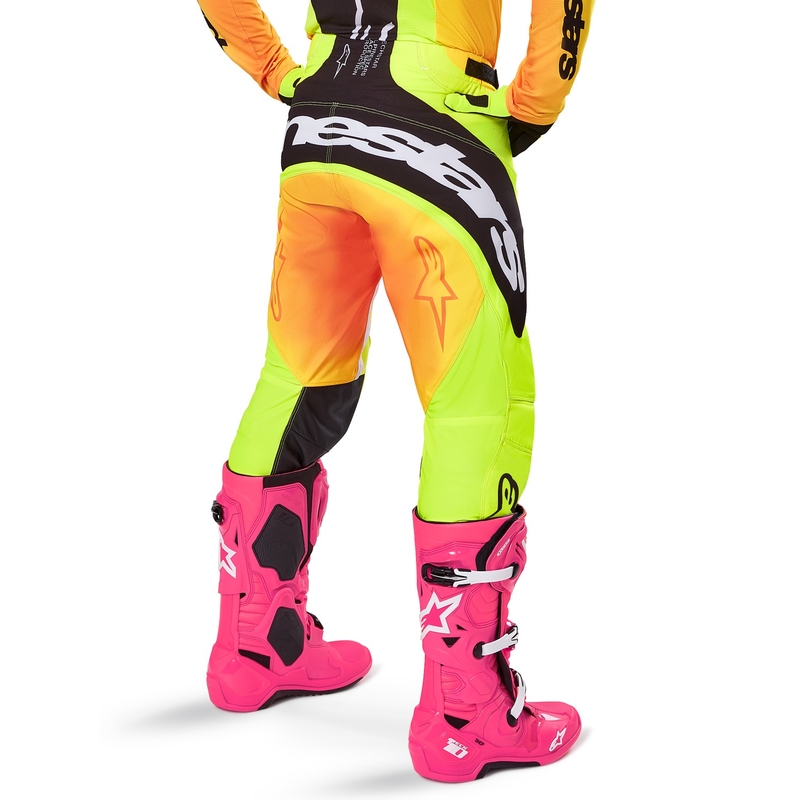 Pantaloni motocross Alpinestars Techstar Melt galben-negru
