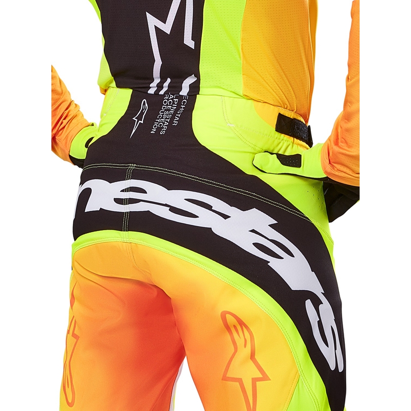 Pantaloni motocross Alpinestars Techstar Melt galben-negru