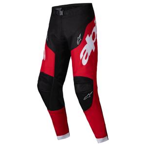Pantaloni motocross Alpinestars Racer Veil negru-rosu