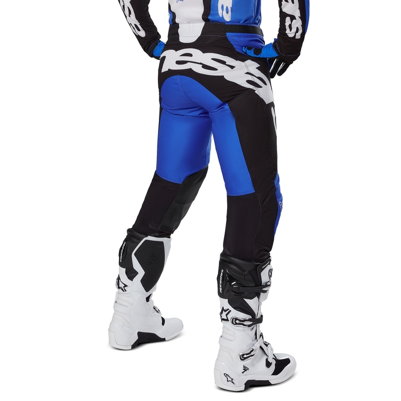 Pantaloni motocross Alpinestars Racer Veil albastru-negru