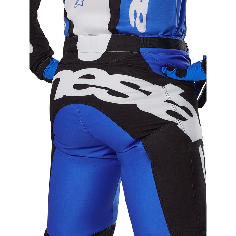 Pantaloni motocross Alpinestars Racer Veil albastru-negru