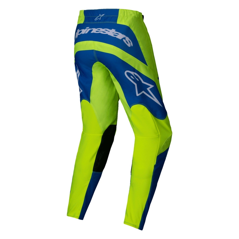 Pantaloni motocross Alpinestars Fluid Haul galben-albastru fluo