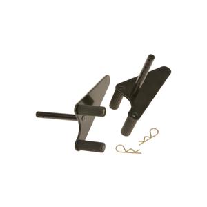 Adaptoare de rezervă pentru suporturi Q-TECH negre 2 buc
