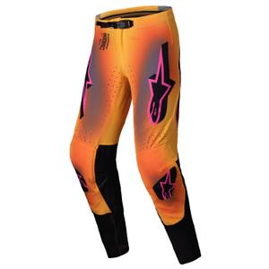 Pantaloni motocross Alpinestars Supertech Lipan galben-roz