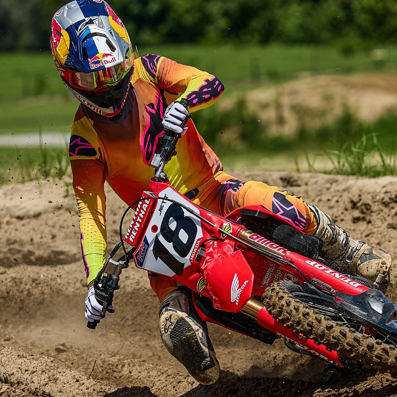 Pantaloni motocross Alpinestars Supertech Lipan galben-roz