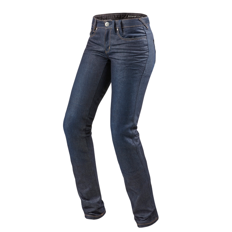 Blugi pentru femei Revit Madison 2 RF Blue Motorcycle Jeans lichidare