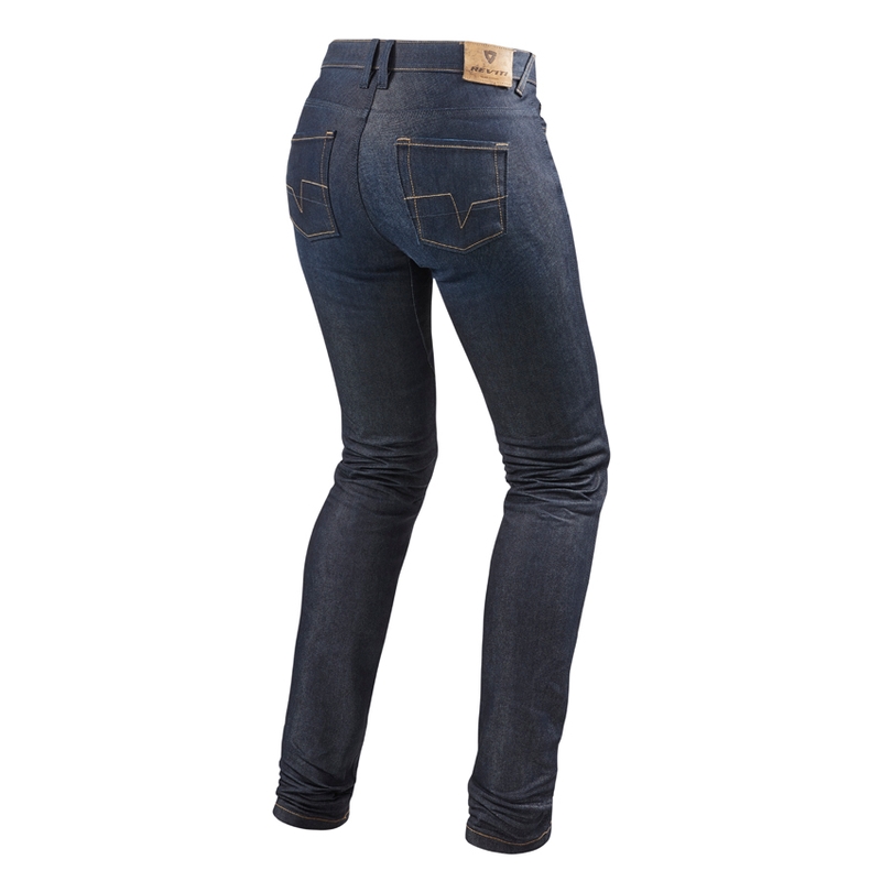 Blugi pentru femei Revit Madison 2 RF Blue Motorcycle Jeans lichidare