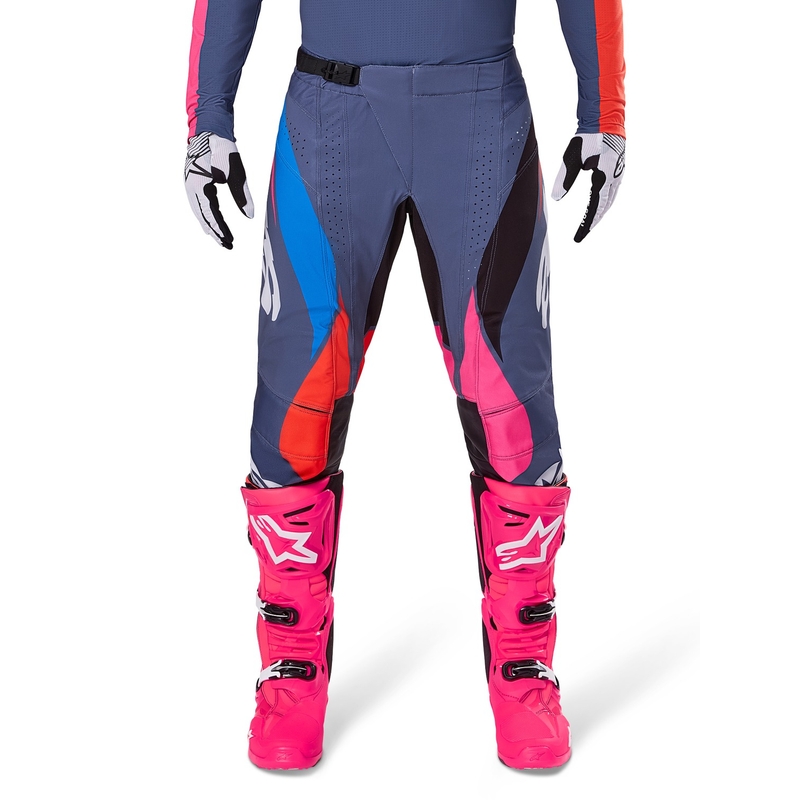 Pantaloni motocross Alpinestars Techstar Dreem gri-multicolor