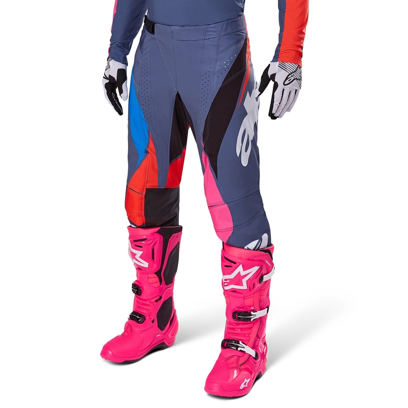 Pantaloni motocross Alpinestars Techstar Dreem gri-multicolor