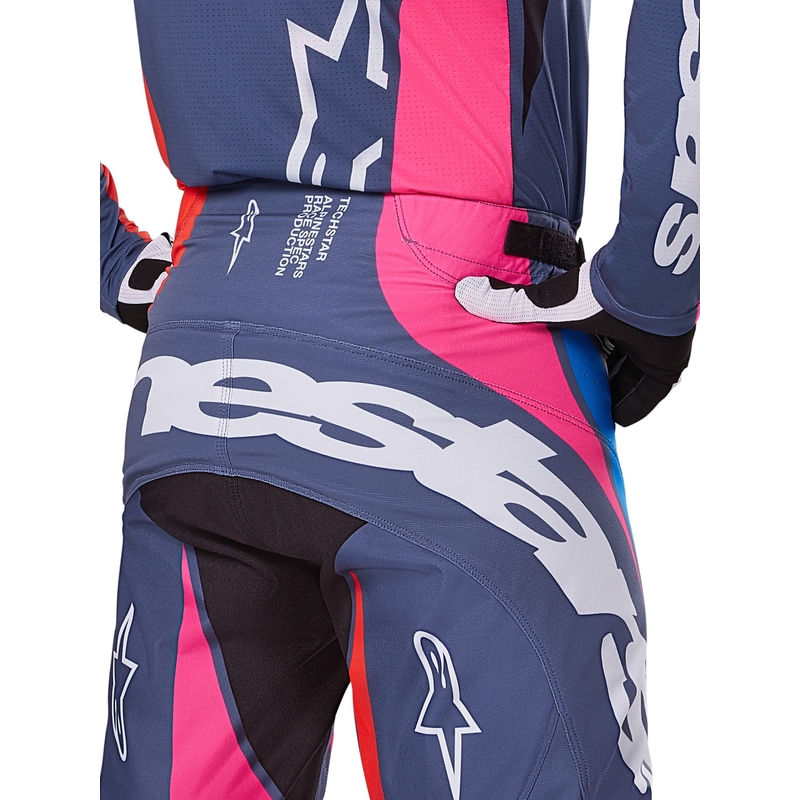 Pantaloni motocross Alpinestars Techstar Dreem gri-multicolor