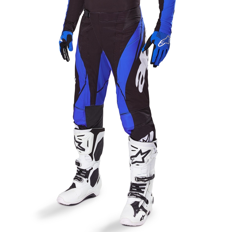 Pantaloni motocross Alpinestars Techstar Dreem negru-albastru
