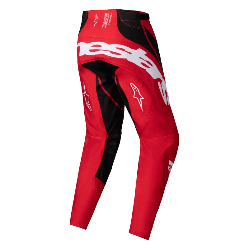 Pantaloni motocross Alpinestars Techstar Dreem roșu-negru