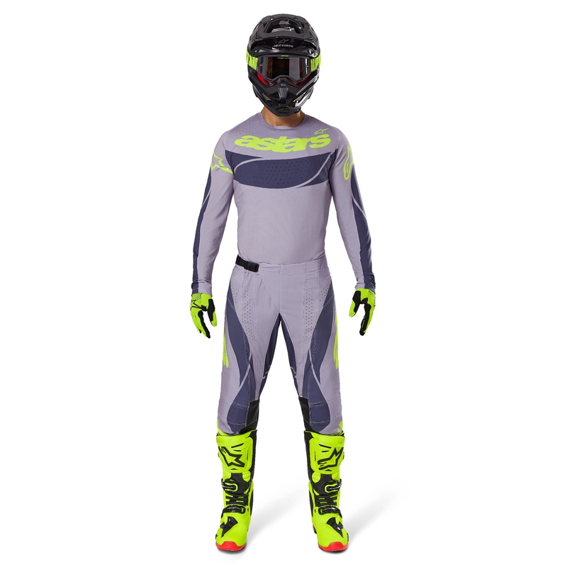 Pantaloni Motocross Alpinestars Techstar Dreem Gri-Gri închis