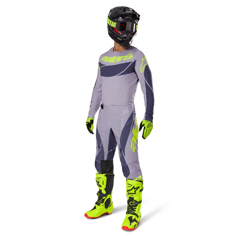 Pantaloni Motocross Alpinestars Techstar Dreem Gri-Gri închis