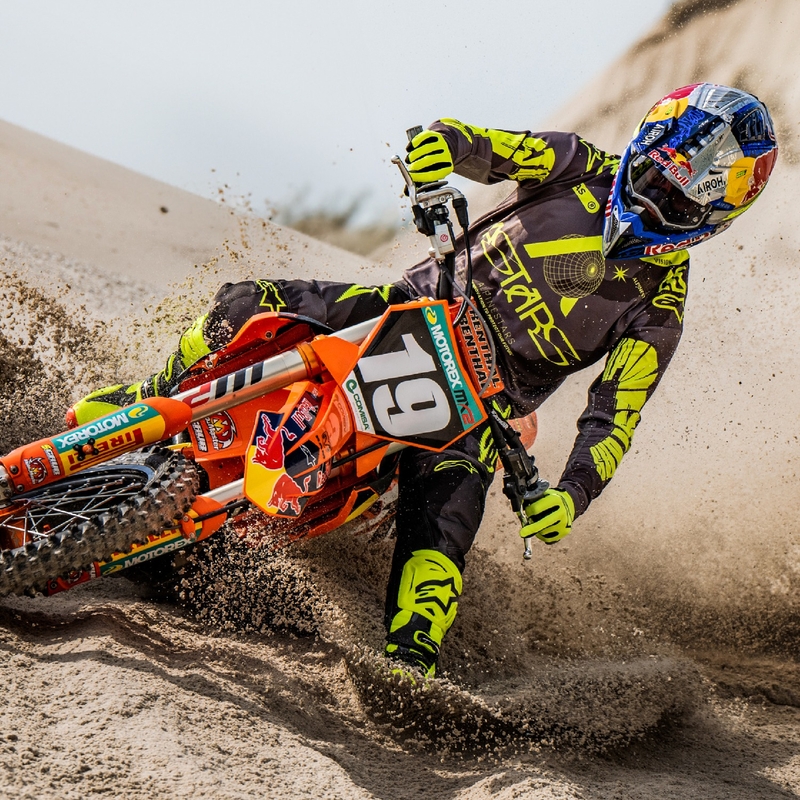 Pantaloni motocross Alpinestars Racer Hollow galben-camo închis închis