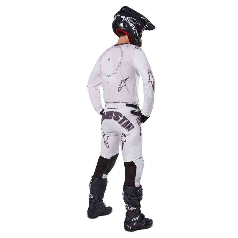 Pantaloni motocross Alpinestars Racer Hollow maro-camo deschis