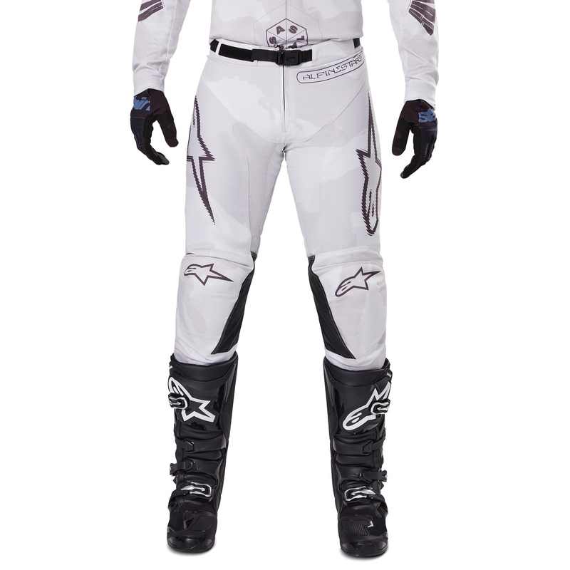 Pantaloni motocross Alpinestars Racer Hollow maro-camo deschis