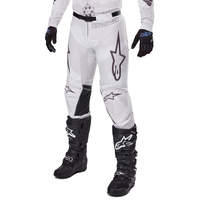 Pantaloni motocross Alpinestars Racer Hollow maro-camo deschis