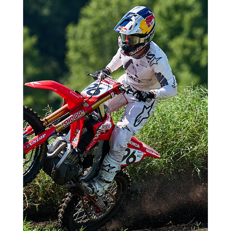 Pantaloni motocross Alpinestars Racer Hollow maro-camo deschis