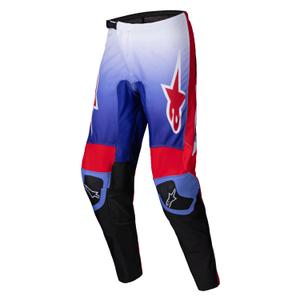 Pantaloni motocross Alpinestars Fluid Wurx violet-rosu