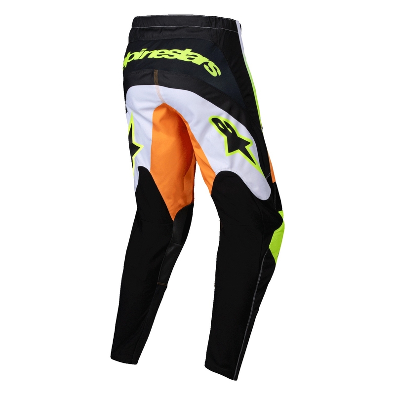 Pantaloni motocross Alpinestars Fluid Wurx galben-negru