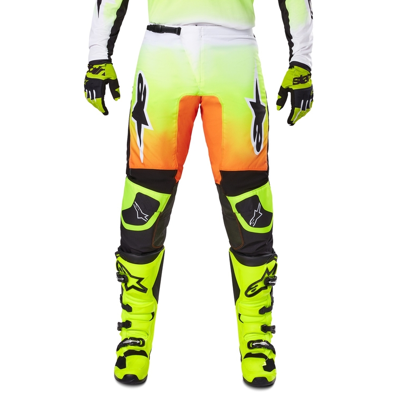 Pantaloni motocross Alpinestars Fluid Wurx galben-negru