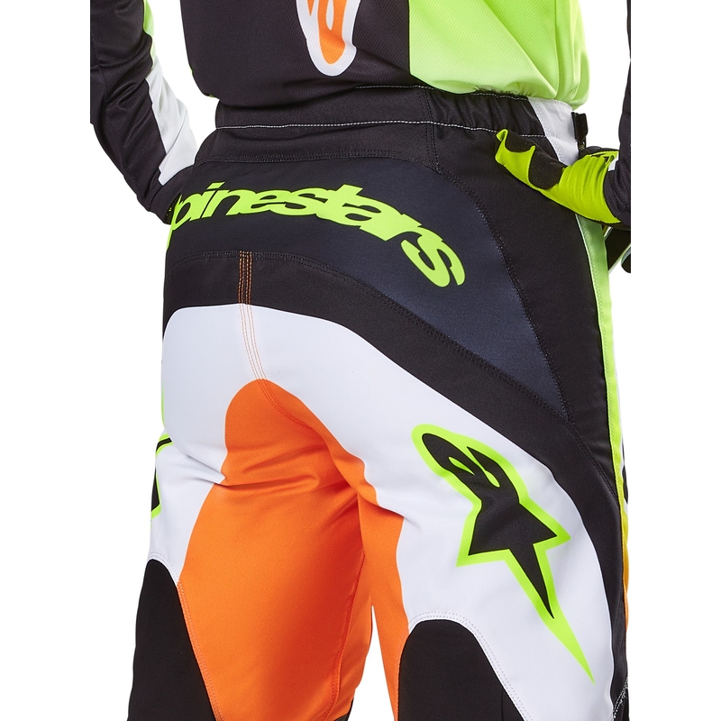 Pantaloni motocross Alpinestars Fluid Wurx galben-negru