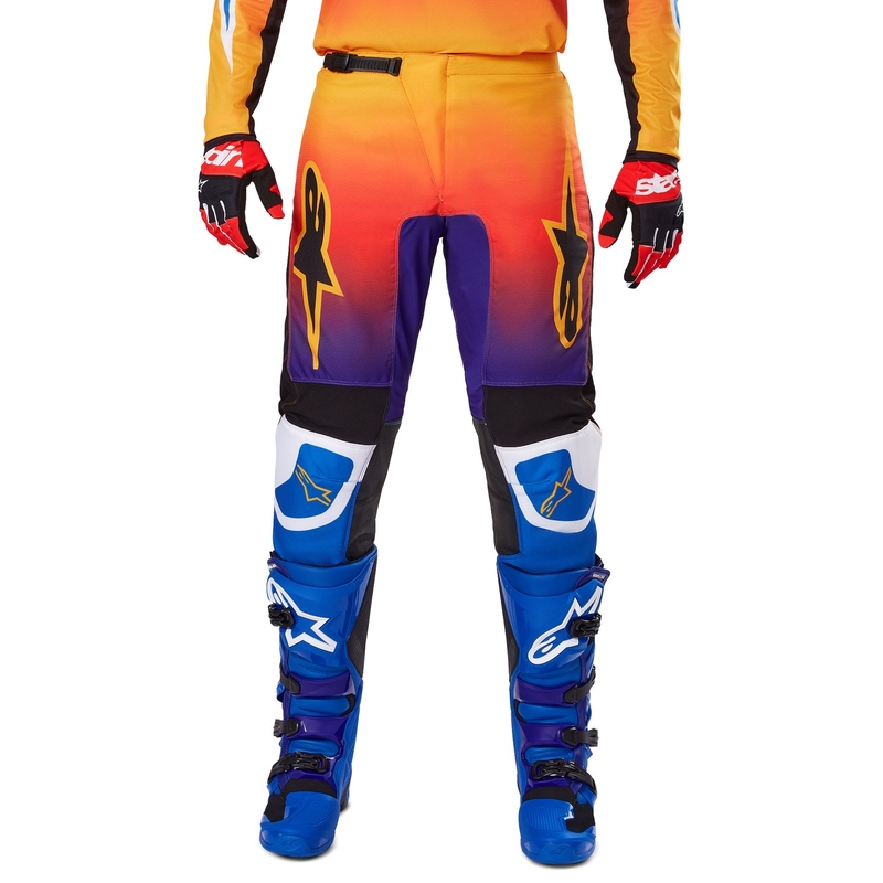 Pantaloni motocross Alpinestars Fluid Wurx multicolori