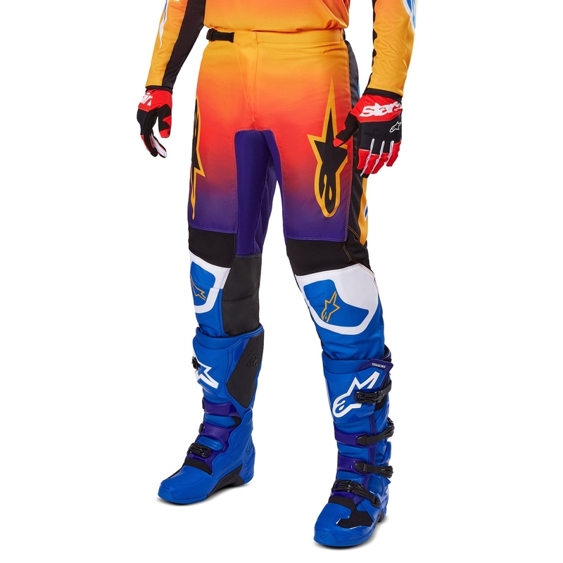 Pantaloni motocross Alpinestars Fluid Wurx multicolori