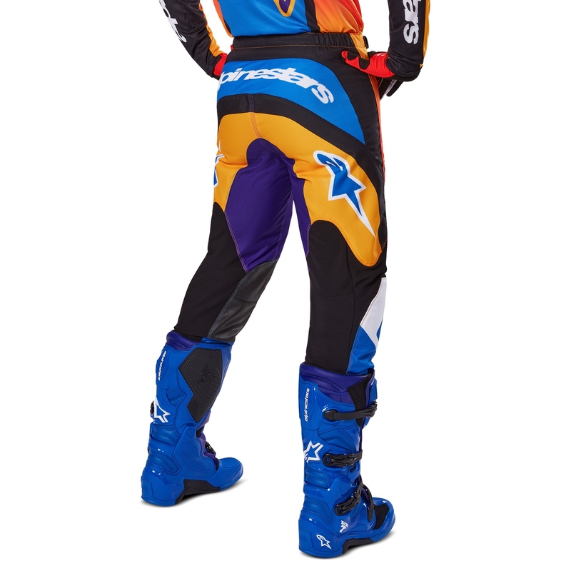Pantaloni motocross Alpinestars Fluid Wurx multicolori
