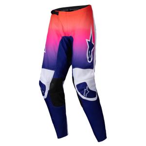 Pantaloni motocross Alpinestars Stella Fluid Wurx pentru femei, multicolor-alb