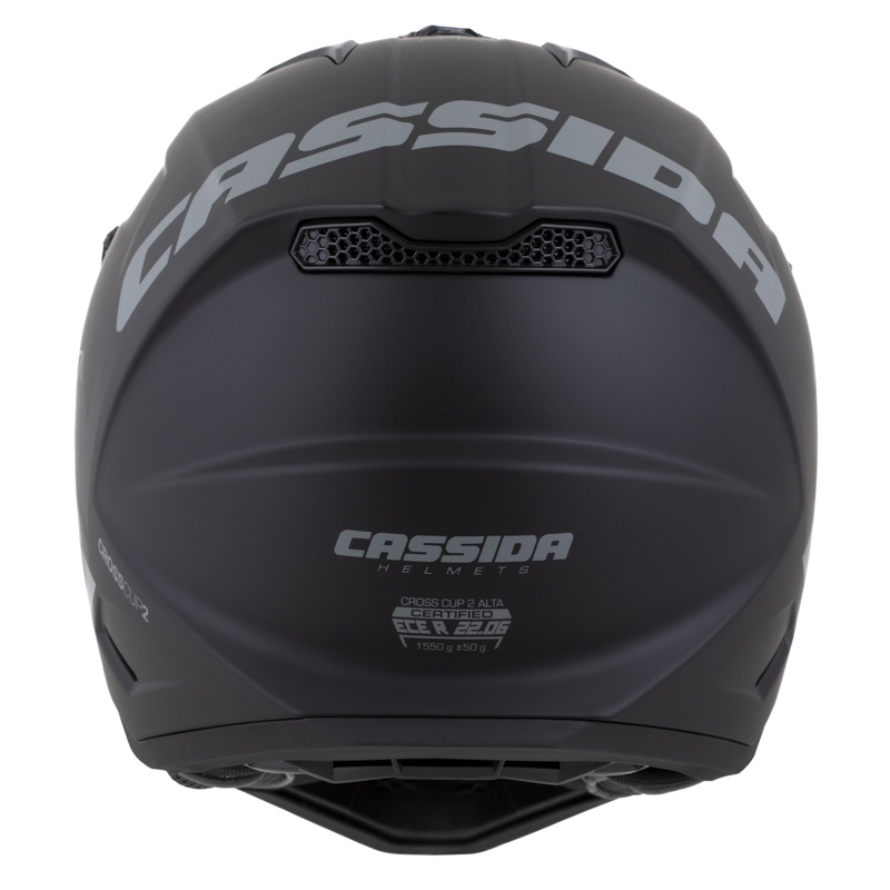 Casca motocross Cassida Cross Cup 2 Alta negru-gri mat