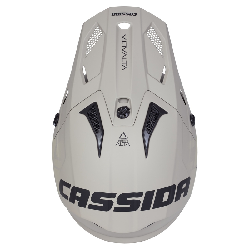 Casca de motocross Cassida Cross Cup 2 Alta gri nisip mat