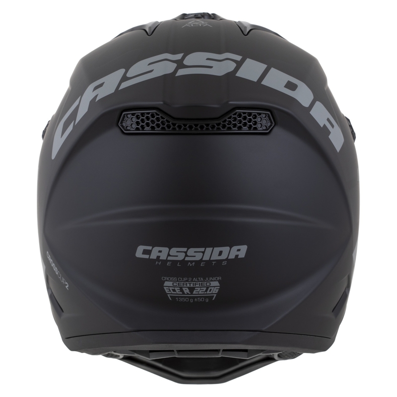 Casca motocross copii Cassida Cross Cup 2 Alta negru-gri mat