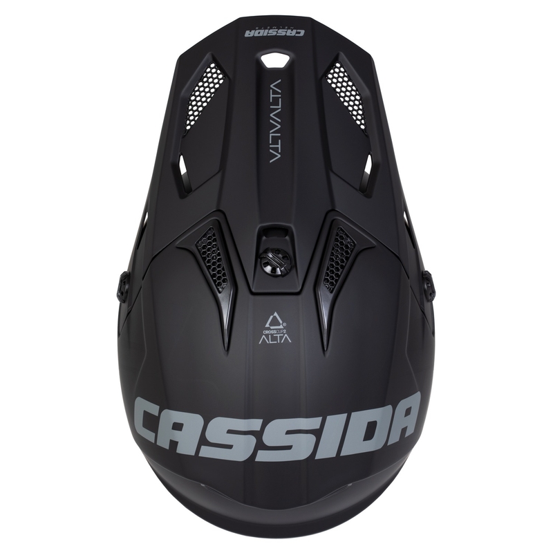 Casca motocross copii Cassida Cross Cup 2 Alta negru-gri mat