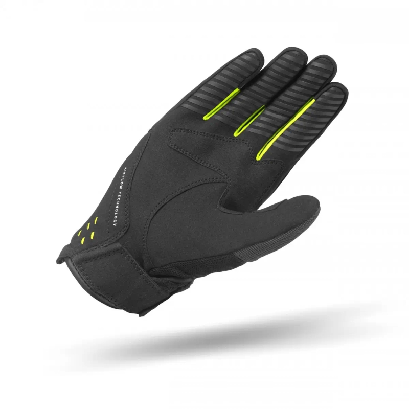 Mănuși pentru motociclete pentru copii Shima One EVO negru-galben fluo