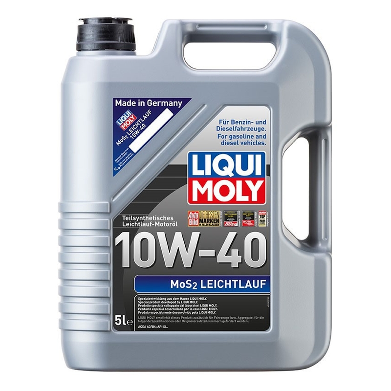 Ulei de motor semisintetic LIQUI MOLY MoS2 Leichtlauf 10W-40 5 l