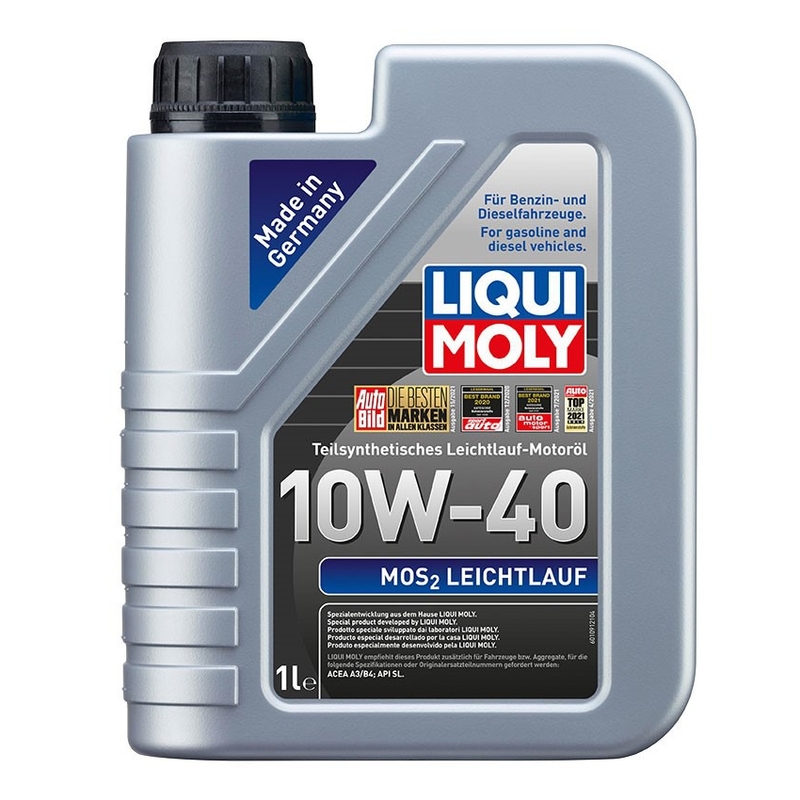 Ulei de motor semisintetic LIQUI MOLY MoS2 Leichtlauf 10W-40 1 l