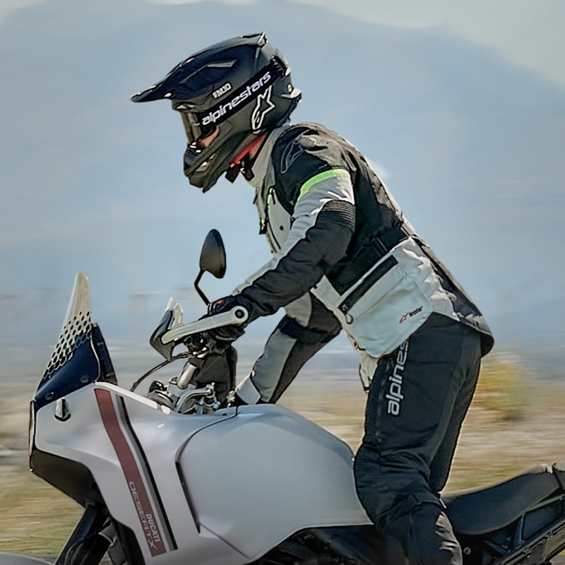Geacă motocicletă Alpinestars Bogota PRO Drystar gri-negru-galben fluo