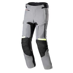 Pantaloni moto Alpinestars Bogota Pro Drystar 3 sezon 2025 gri-negru-galben fluo