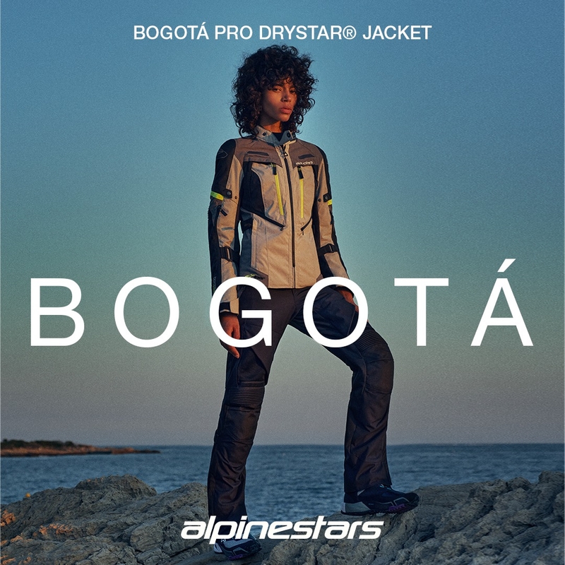 Pantaloni de motocicletă Alpinestars Stella Bogota Pro Drystar 4 Sezon pentru femei, negri