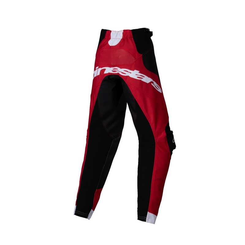 Pantaloni motocross Alpinestars Racer Veil Kids negru-rosu