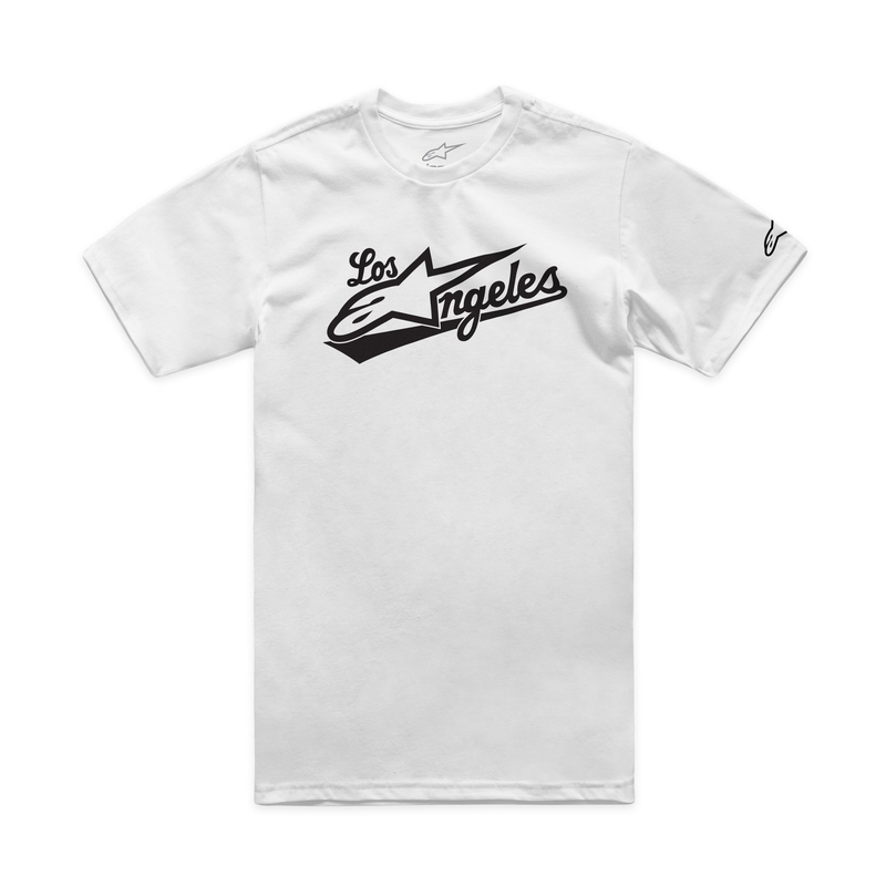 Tricou alb Alpinestars Los Angeles CSF