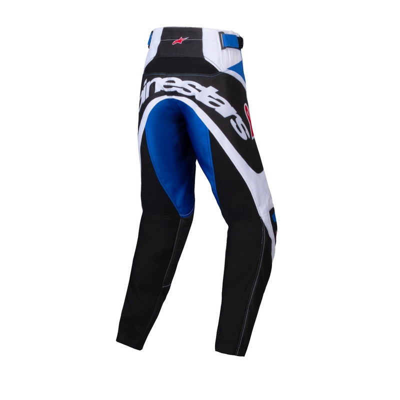 Pantaloni motocross copii Alpinestars Racer Wurx albastru-negru