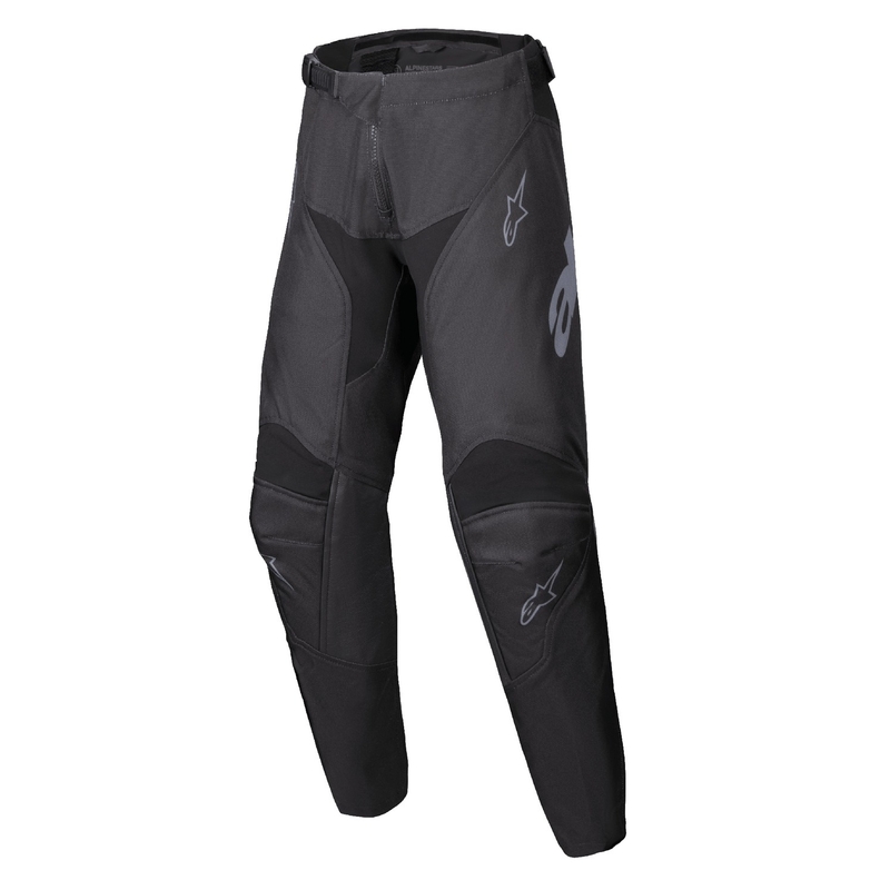 Pantaloni motocross copii Alpinestars Racer Graphite negru-gri